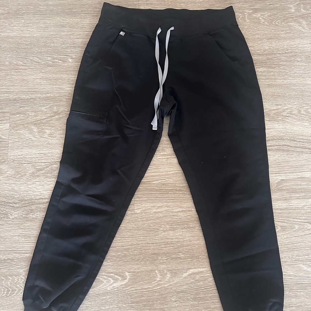 Figs Black Technical Collection Pants